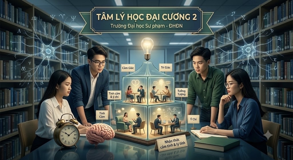 Tâm lý học đại cương 2 là học phần thuộc khối kiến thức Cơ sở ngành.